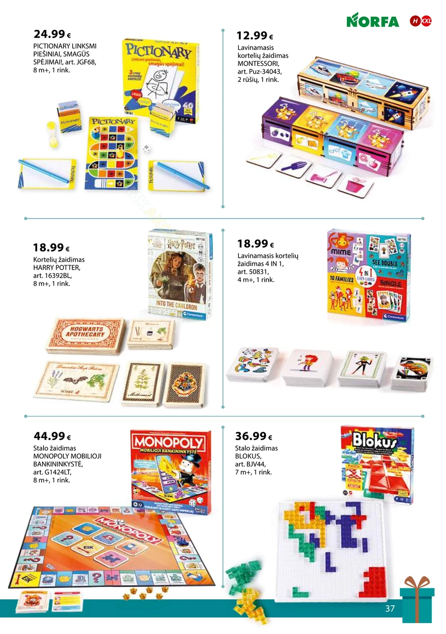 NORFA leidinys „Išsirink savo Kalėdas“ puslapis 37