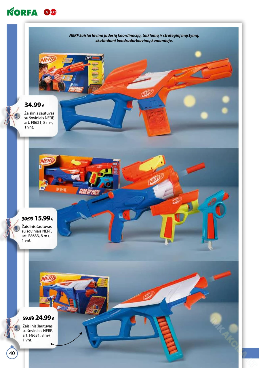 NORFA leidinys „Išsirink savo Kalėdas“ puslapis 40