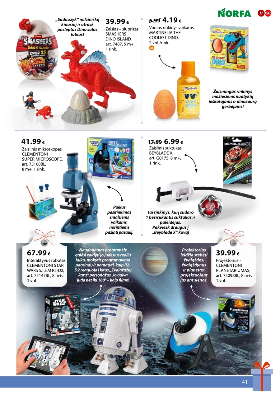 NORFA leidinys „Išsirink savo Kalėdas“ puslapis 41