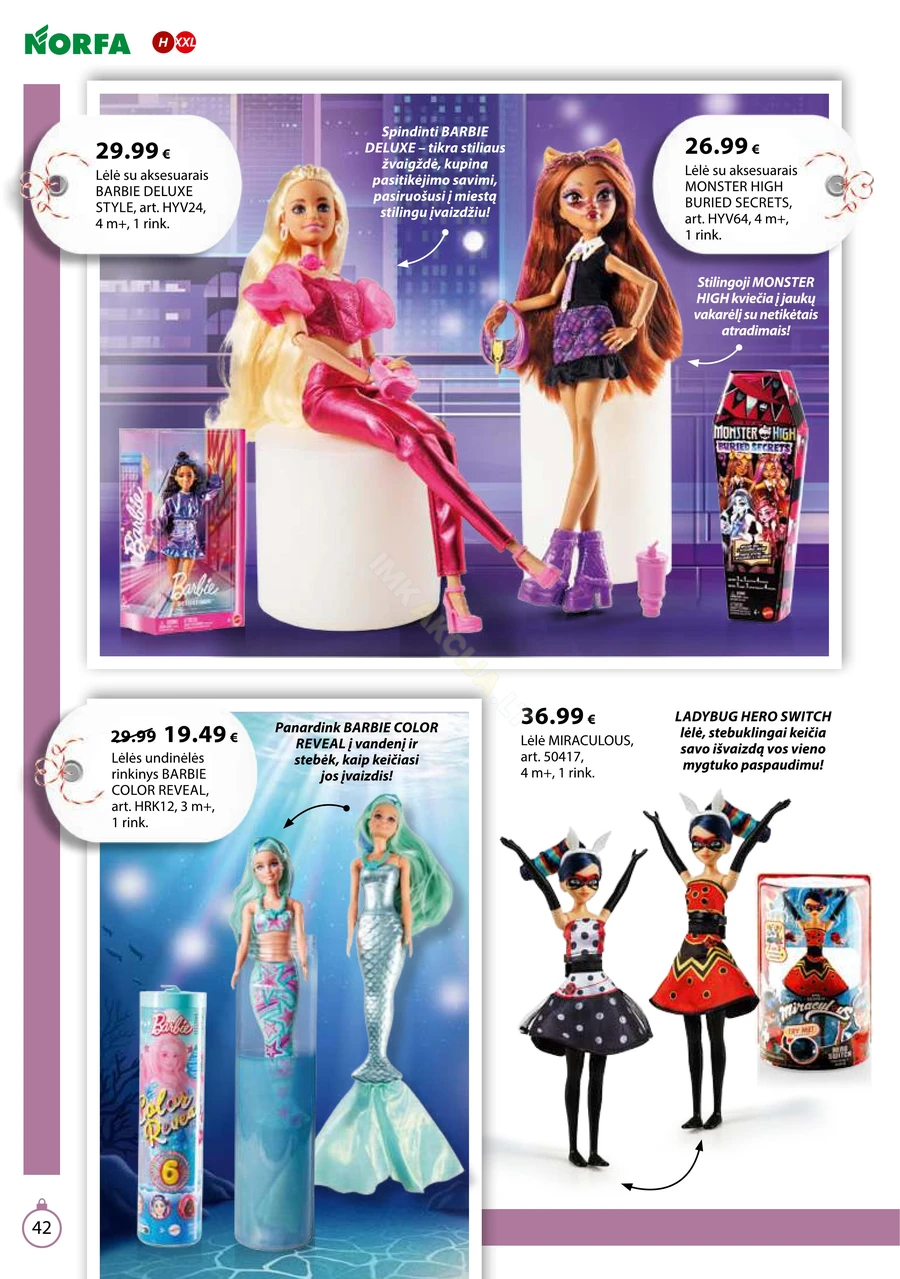 NORFA leidinys „Išsirink savo Kalėdas“ puslapis 42
