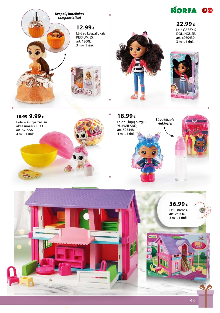 NORFA leidinys „Išsirink savo Kalėdas“ puslapis 43