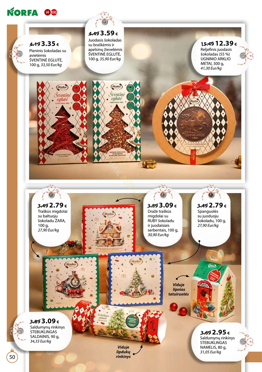 NORFA leidinys „Išsirink savo Kalėdas“ puslapis 50