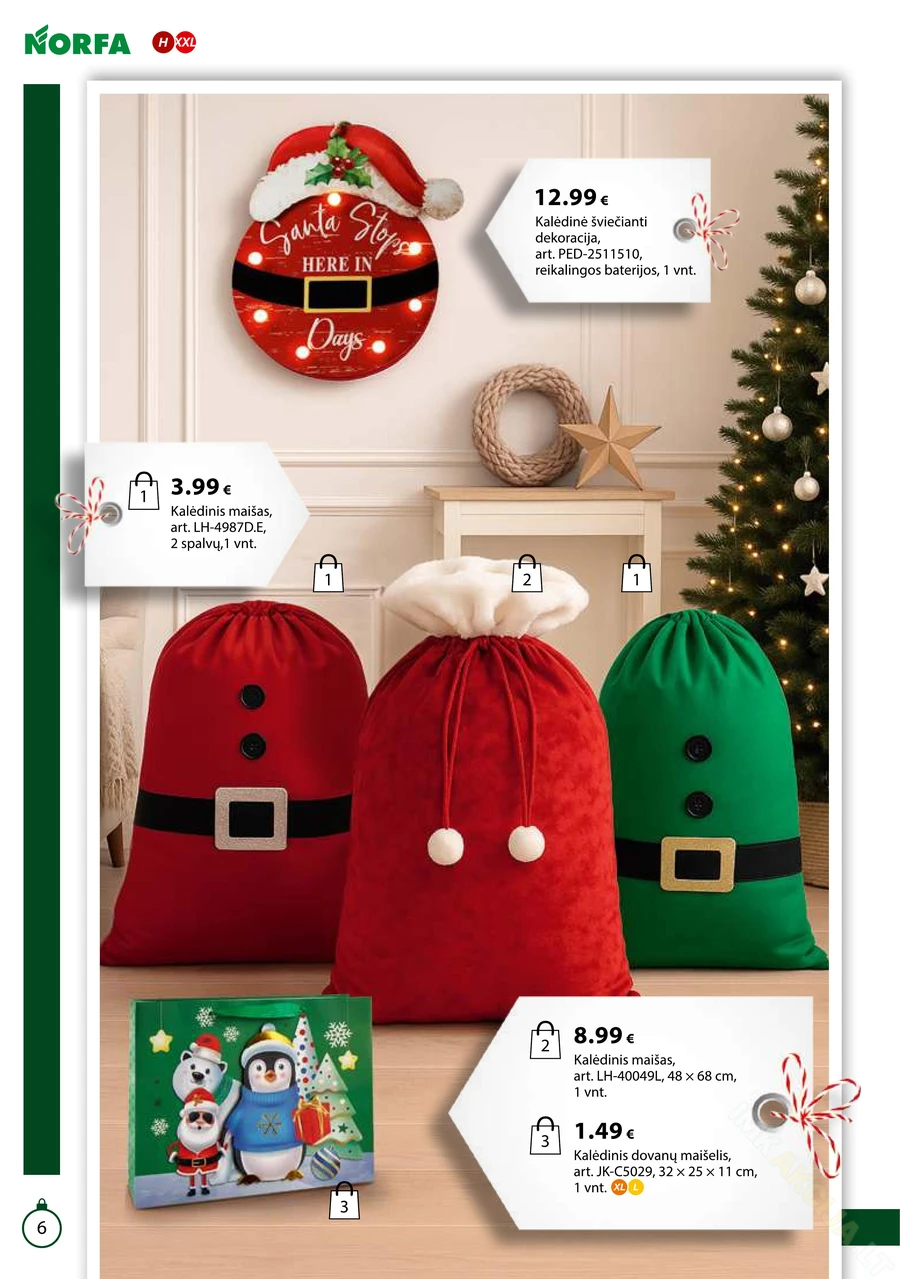 NORFA leidinys „Išsirink savo Kalėdas“ puslapis 6