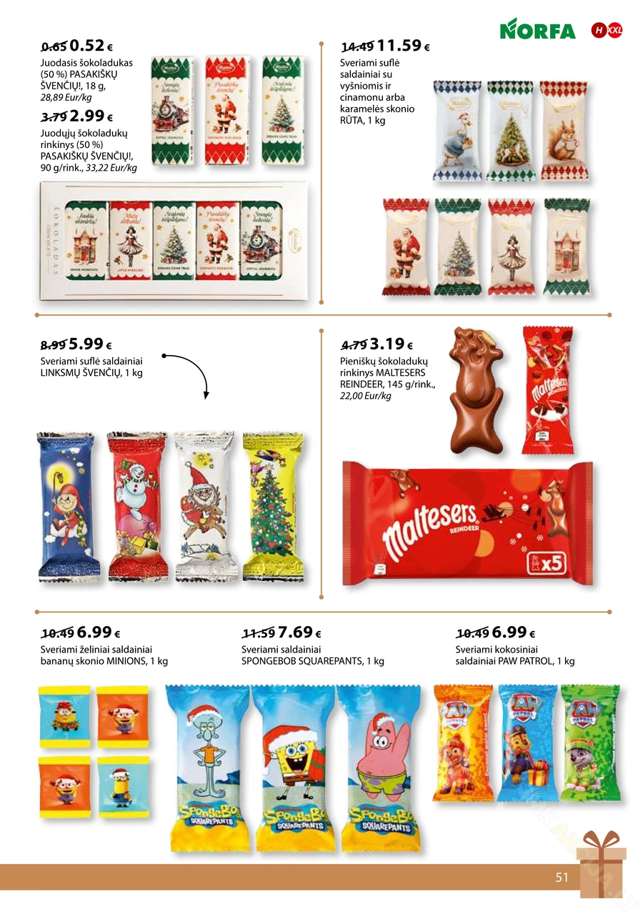 NORFA leidinys „Išsirink savo Kalėdas“ puslapis 51