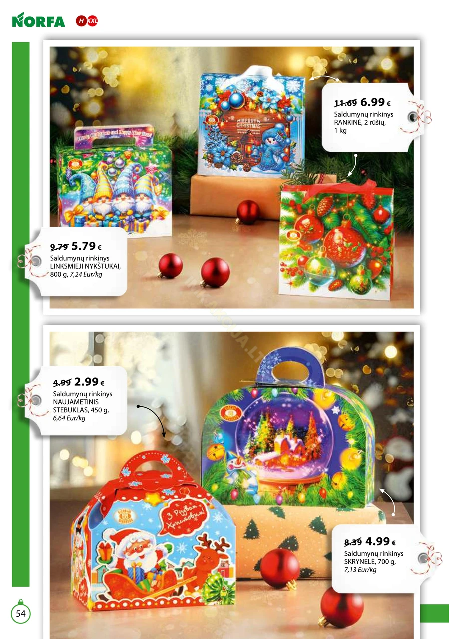 NORFA leidinys „Išsirink savo Kalėdas“ puslapis 54