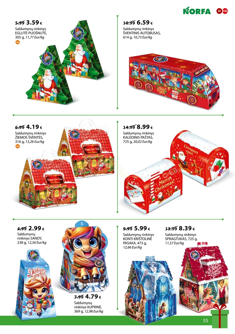 NORFA leidinys „Išsirink savo Kalėdas“ puslapis 55