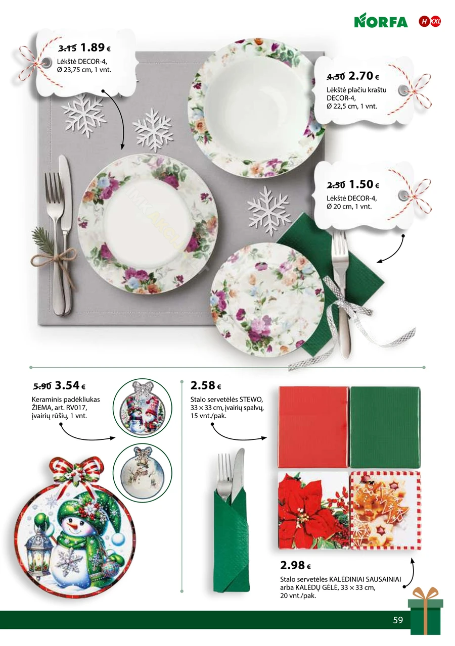 NORFA leidinys „Išsirink savo Kalėdas“ puslapis 59