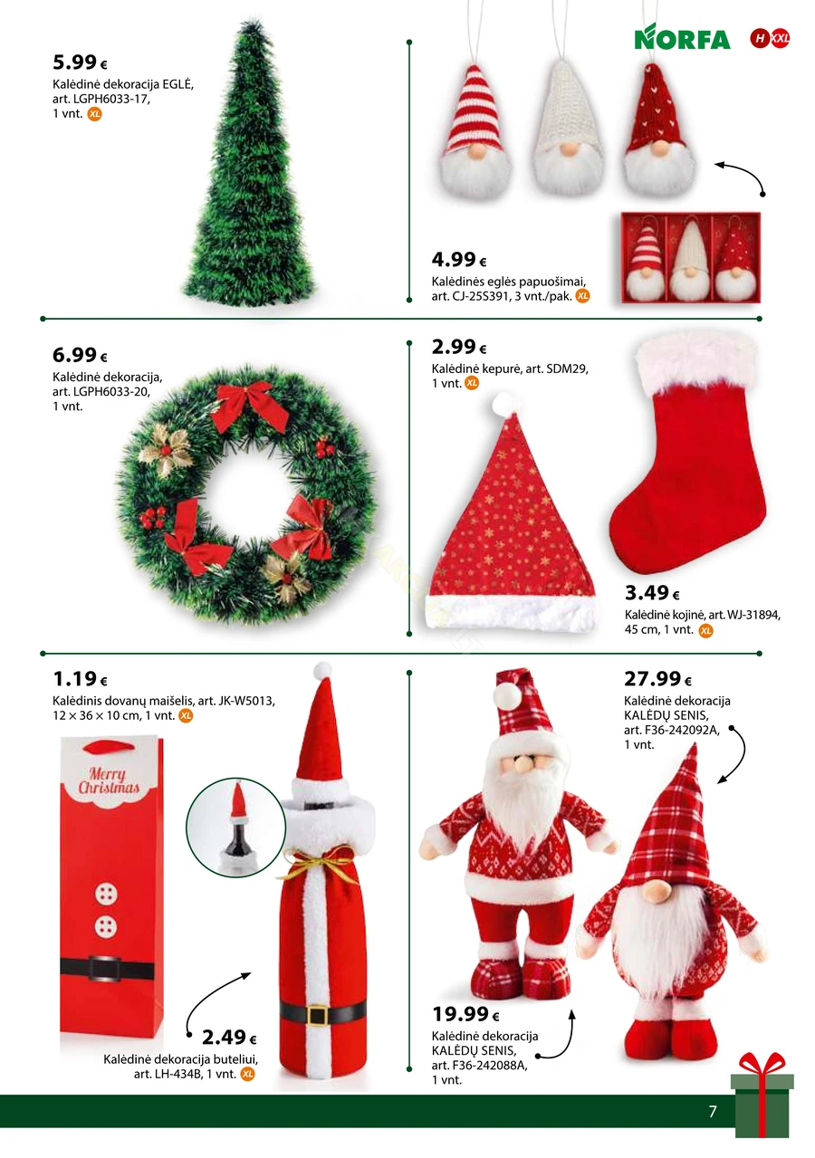 NORFA leidinys „Išsirink savo Kalėdas“ puslapis 7