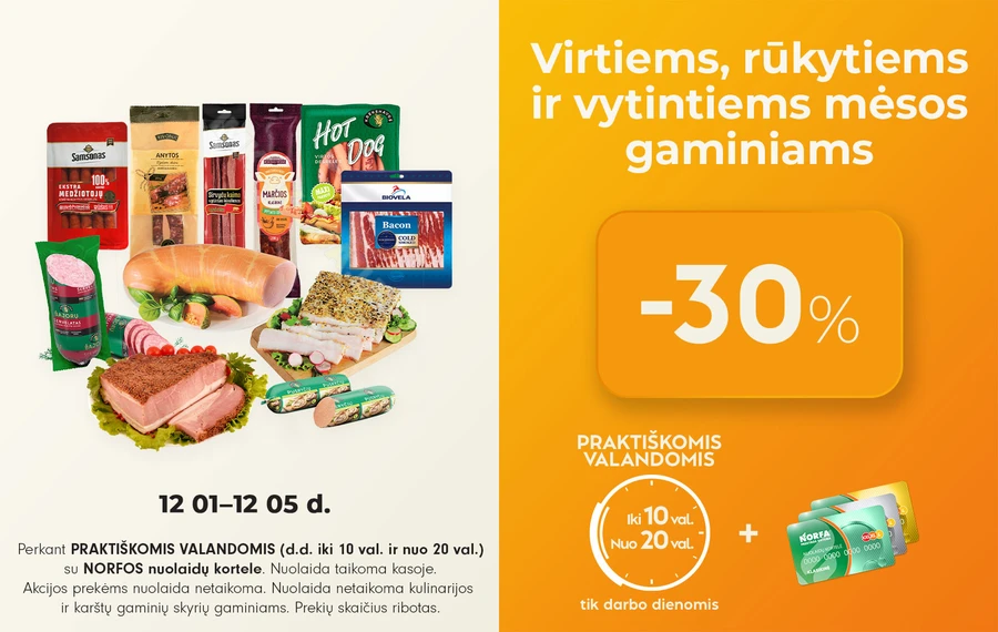 NORFA PRAKTIŠKŲ VALANDŲ pasiūlymai puslapis 2