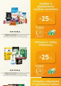 NORFA PRAKTIŠKŲ VALANDŲ pasiūlymai