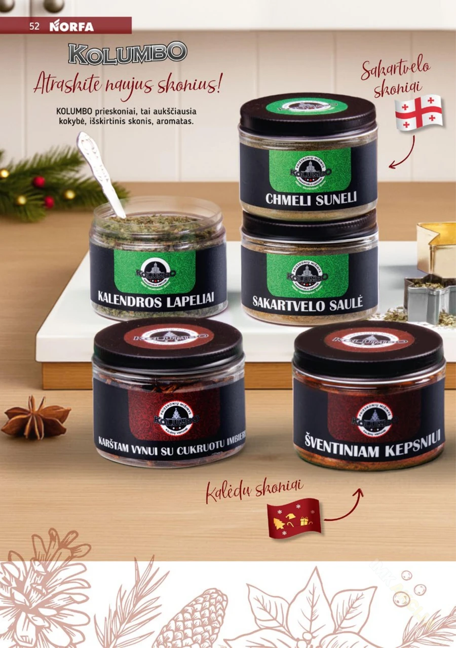 NORFA leidinys „Parsineškite namo Kalėdas!“ puslapis 52