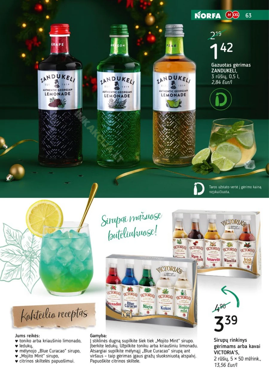 NORFA leidinys „Parsineškite namo Kalėdas!“ puslapis 63