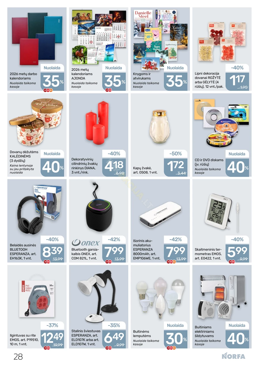 NORFA akcijų leidinys Nr. 26 puslapis 28
