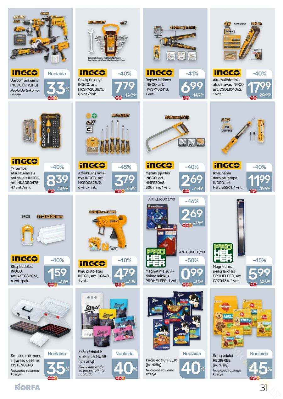 NORFA akcijų leidinys Nr. 26 puslapis 31