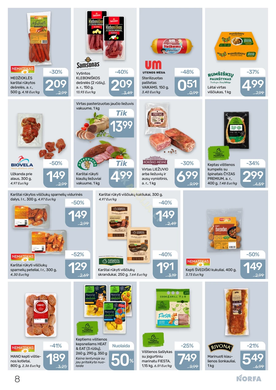 NORFA akcijų leidinys Nr. 26 puslapis 8