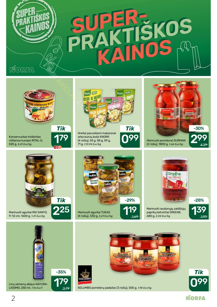 NORFA akcijų leidinys Nr. 2 puslapis 2