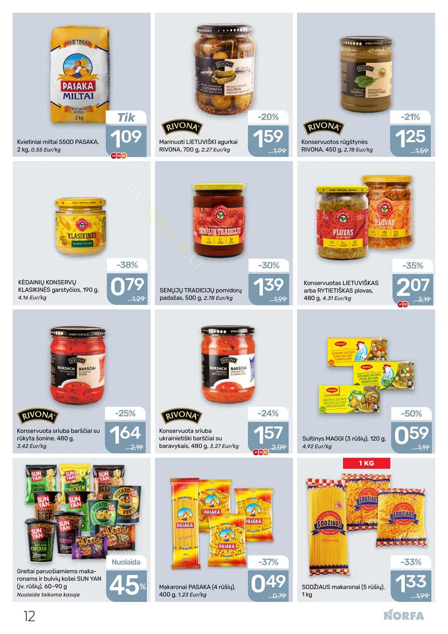 NORFA akcijų leidinys Nr. 2 puslapis 12