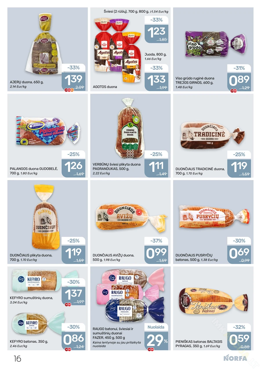 NORFA akcijų leidinys Nr. 2 puslapis 16