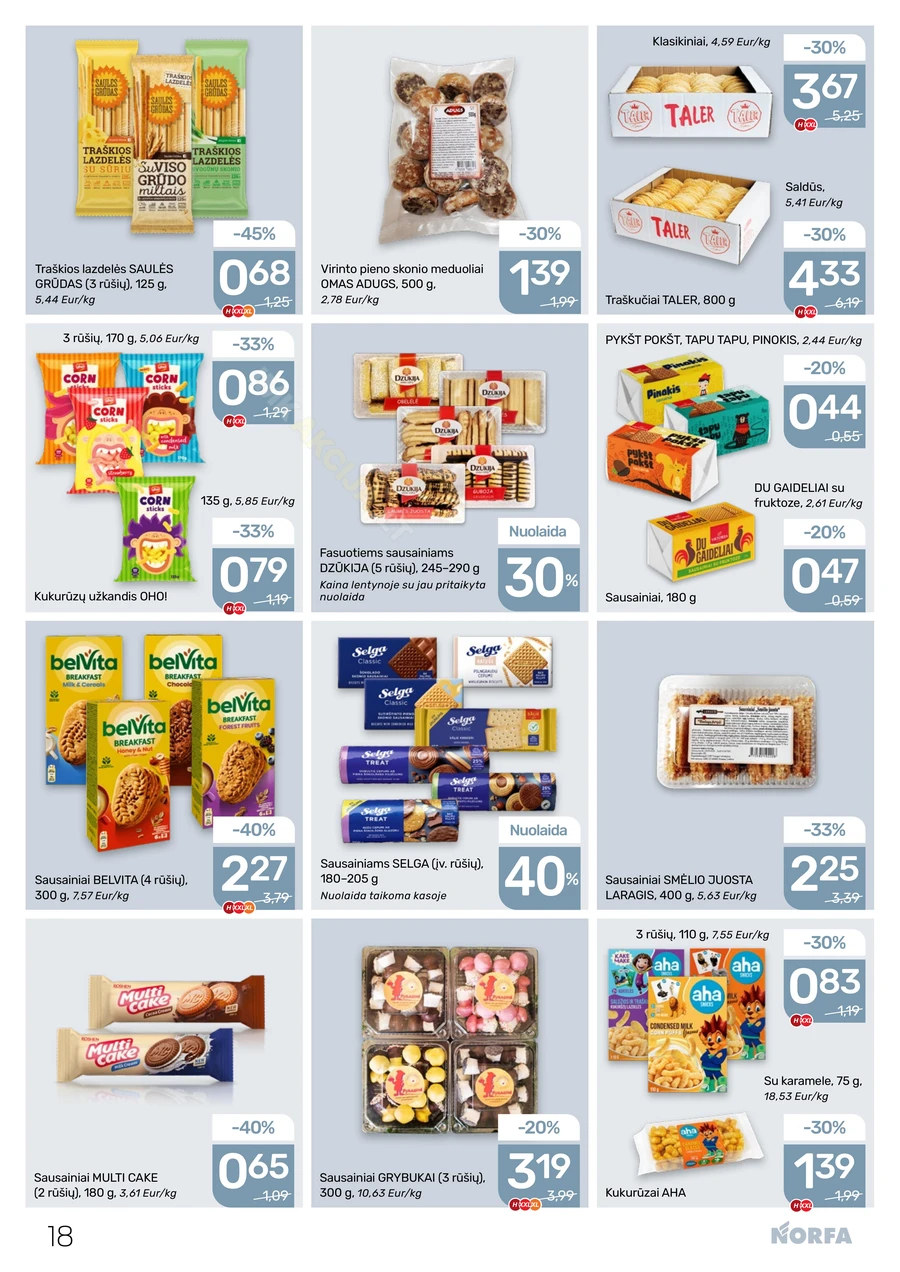 NORFA akcijų leidinys Nr. 2 puslapis 18