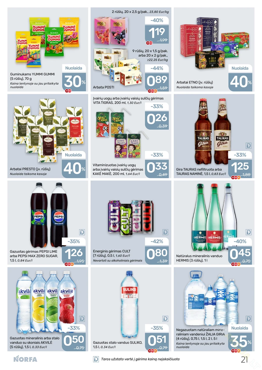 NORFA akcijų leidinys Nr. 2 puslapis 21