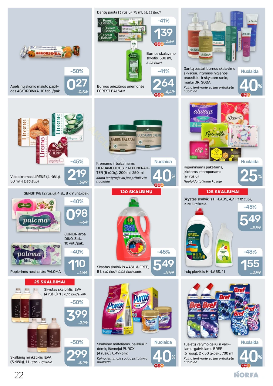 NORFA akcijų leidinys Nr. 2 puslapis 22