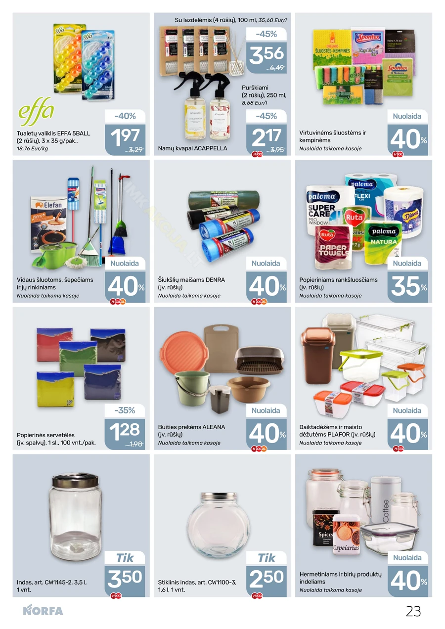 NORFA akcijų leidinys Nr. 2 puslapis 23