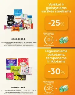 NORFA PRAKTIŠKŲ VALANDŲ pasiūlymai