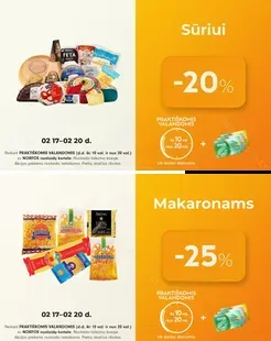 NORFA PRAKTIŠKŲ VALANDŲ pasiūlymai