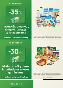 NORFA SAVAITGALIO akcijos