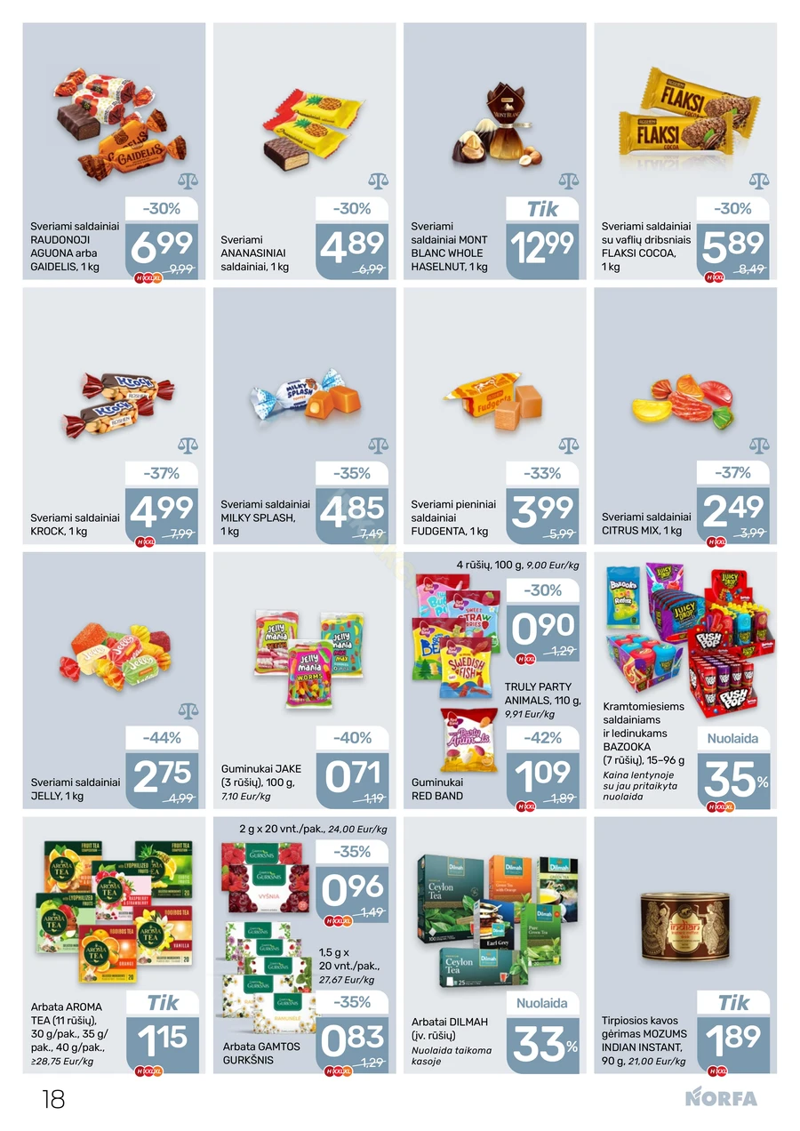 NORFA akcijų leidinys Nr. 5 puslapis 18