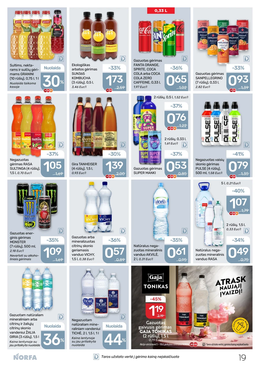 NORFA akcijų leidinys Nr. 5 puslapis 19