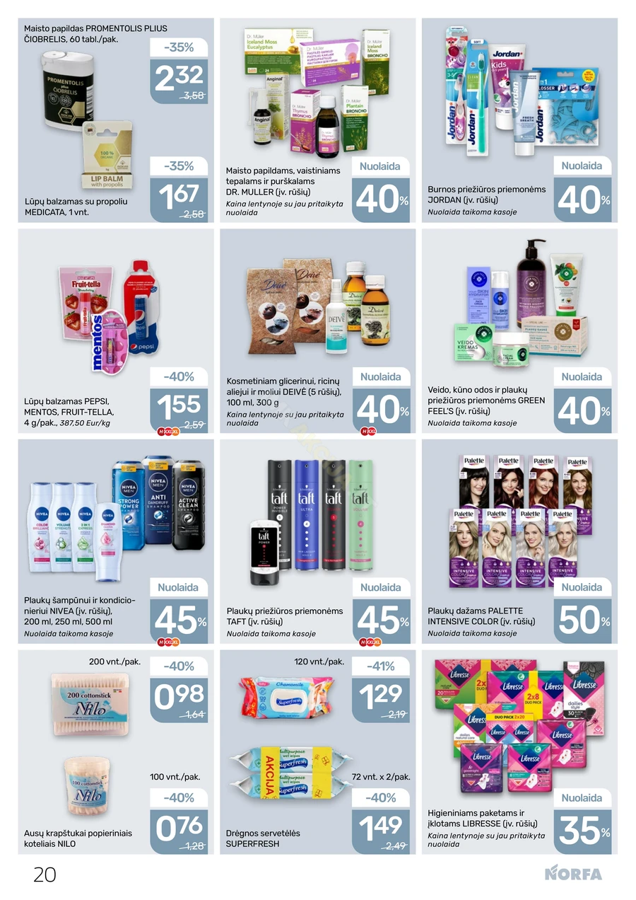 NORFA akcijų leidinys Nr. 5 puslapis 20