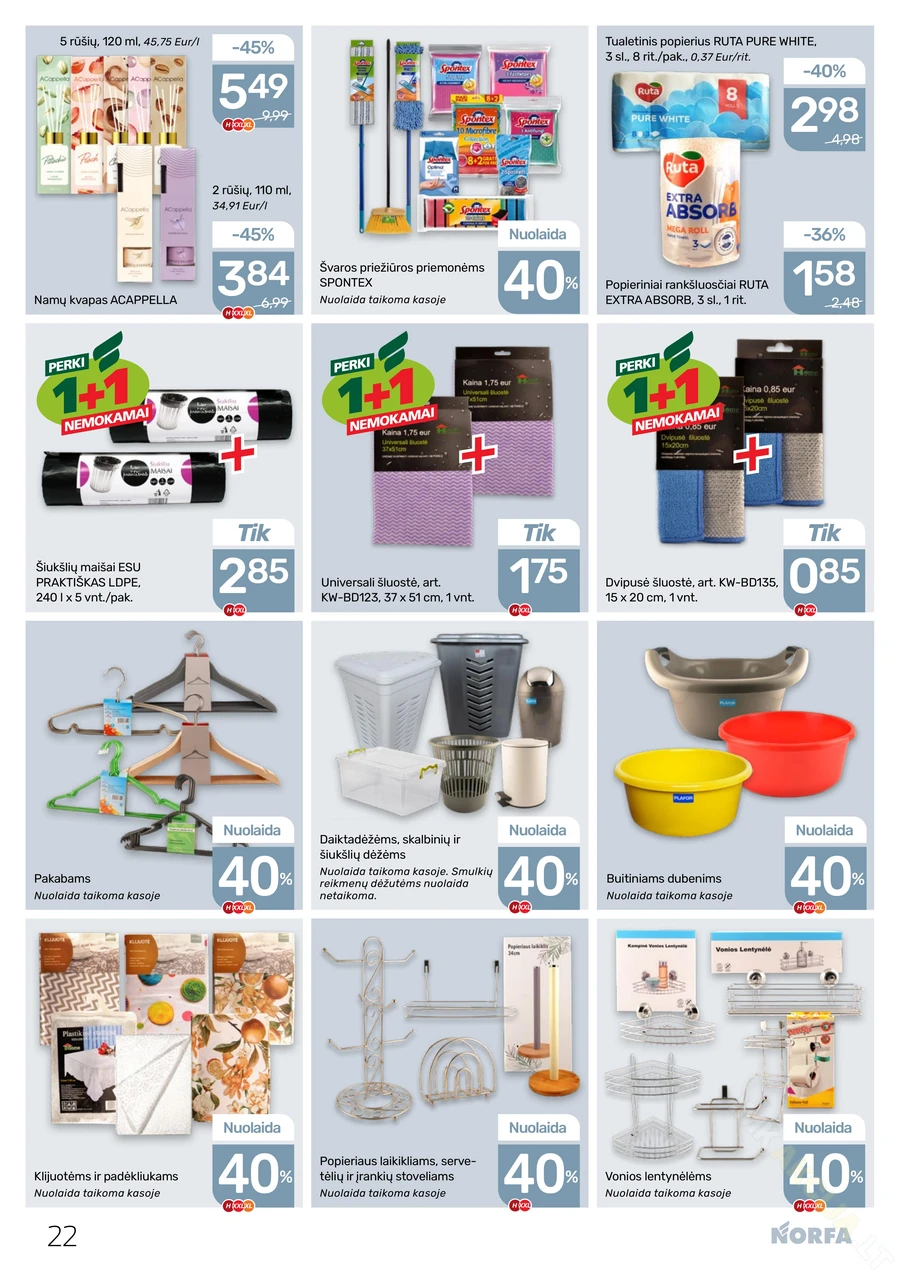 NORFA akcijų leidinys Nr. 5 puslapis 22