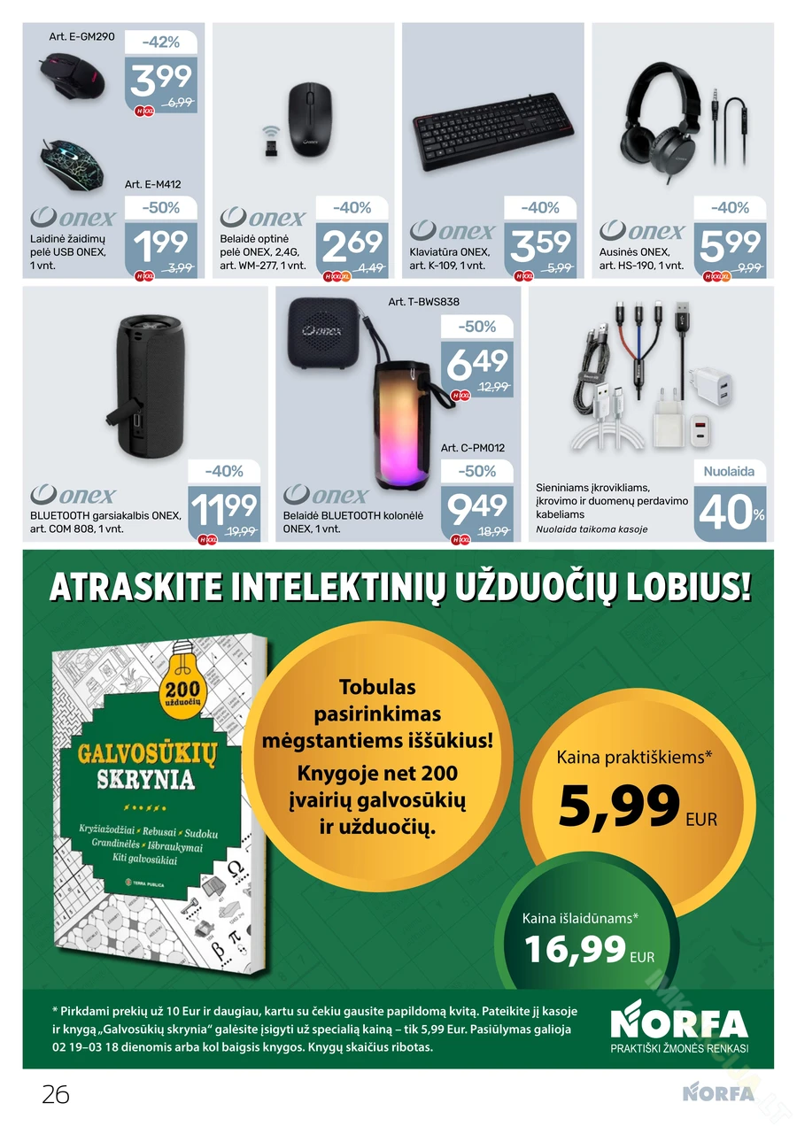 NORFA akcijų leidinys Nr. 5 puslapis 26