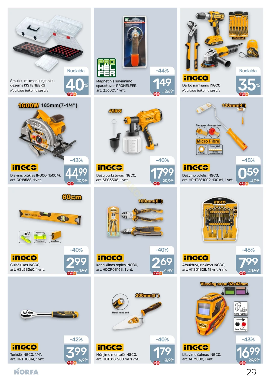 NORFA akcijų leidinys Nr. 5 puslapis 29