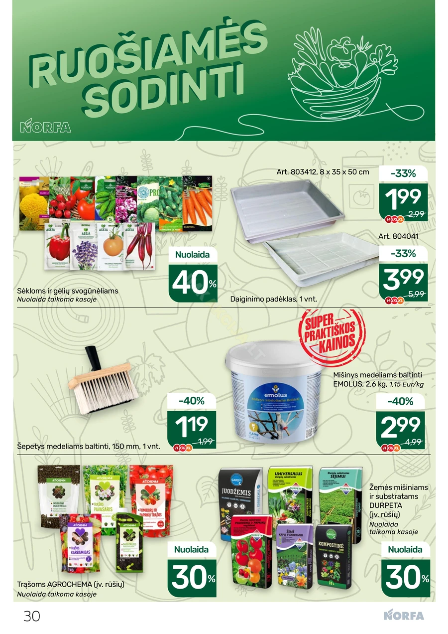 NORFA akcijų leidinys Nr. 5 puslapis 30
