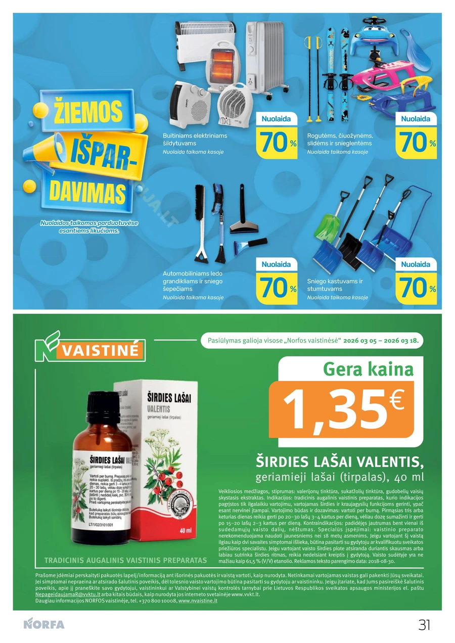 NORFA akcijų leidinys Nr. 5 puslapis 31