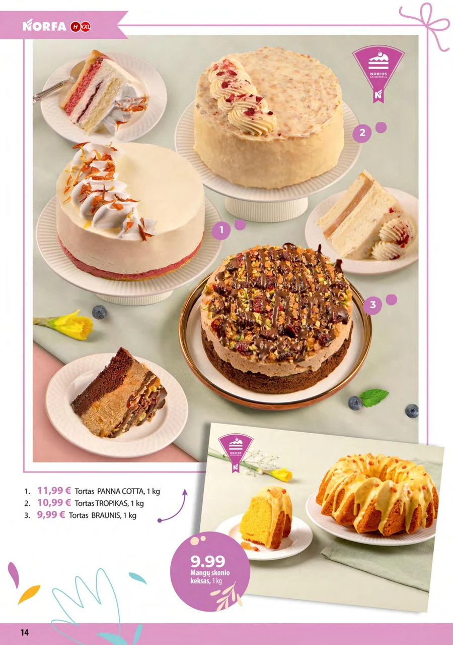 NORFA akcijų leidinys „Pavasaris švenčia!“ puslapis 14