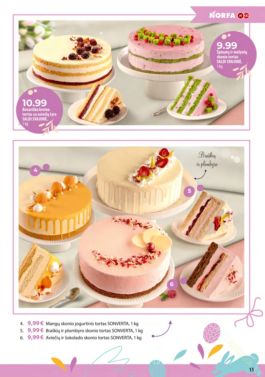 NORFA akcijų leidinys „Pavasaris švenčia!“ puslapis 15