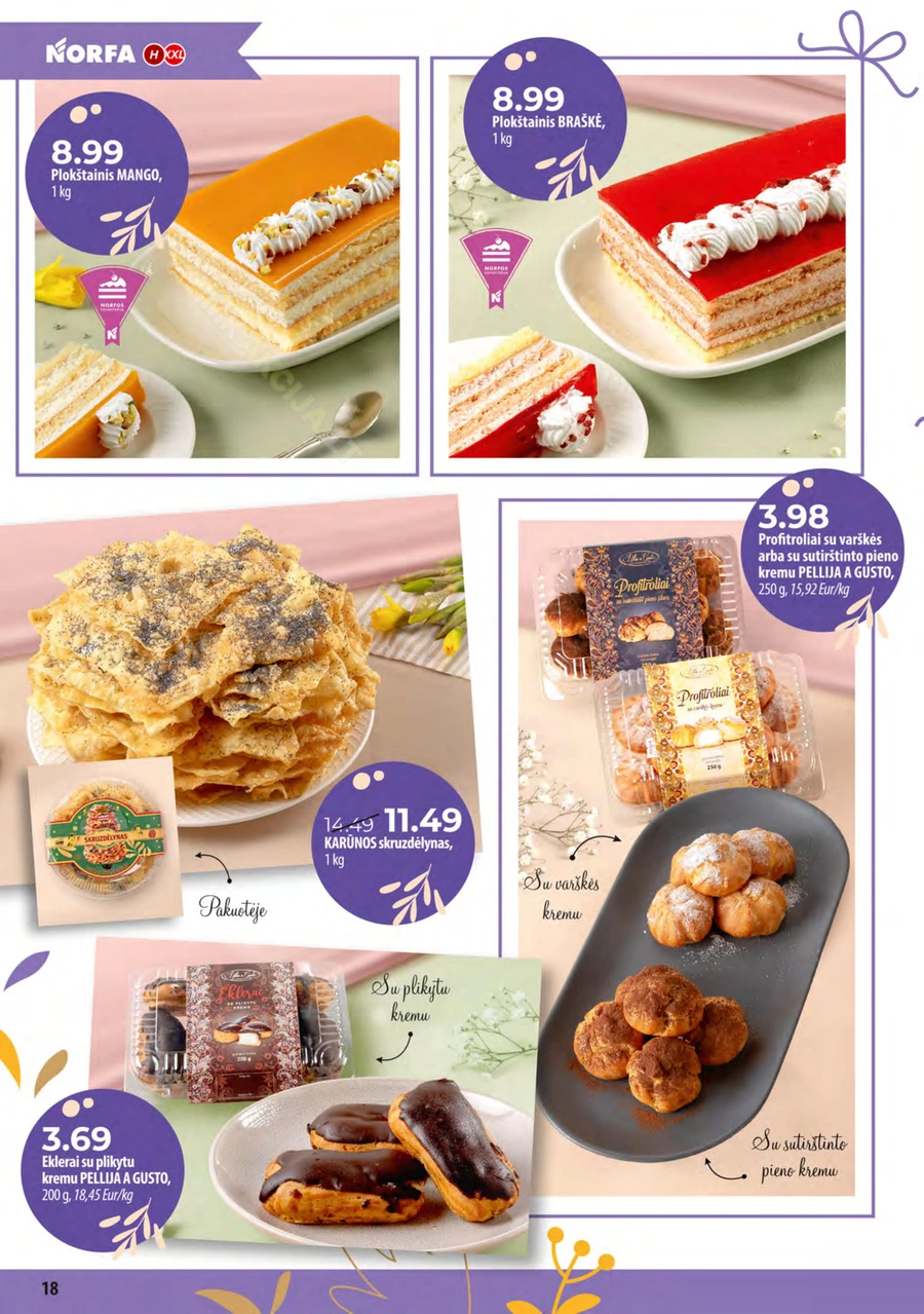 NORFA akcijų leidinys „Pavasaris švenčia!“ puslapis 18