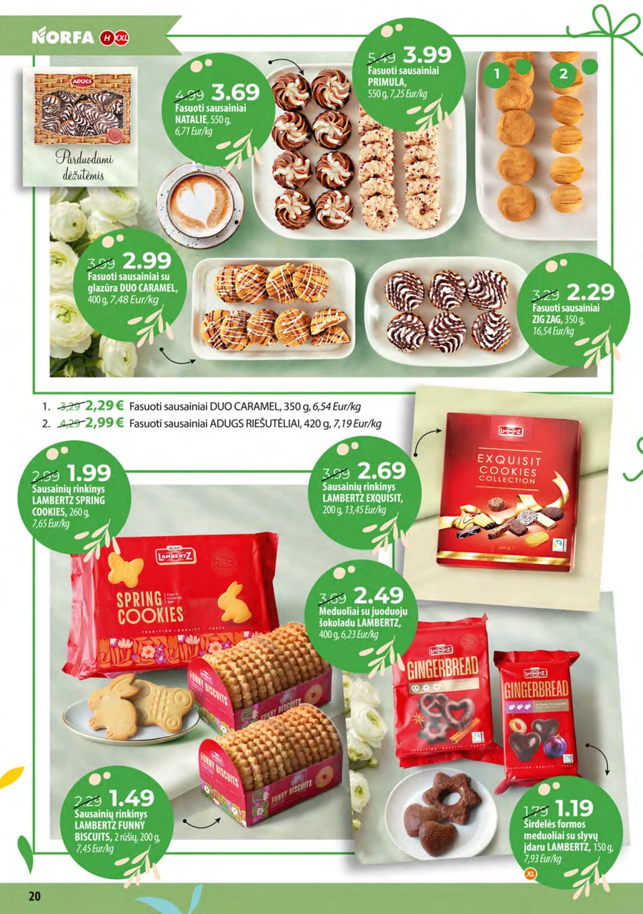 NORFA akcijų leidinys „Pavasaris švenčia!“ puslapis 20