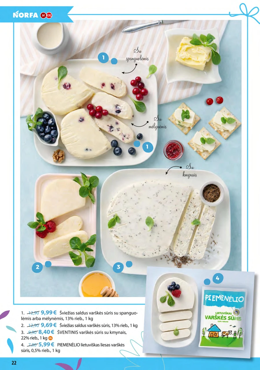 NORFA akcijų leidinys „Pavasaris švenčia!“ puslapis 22