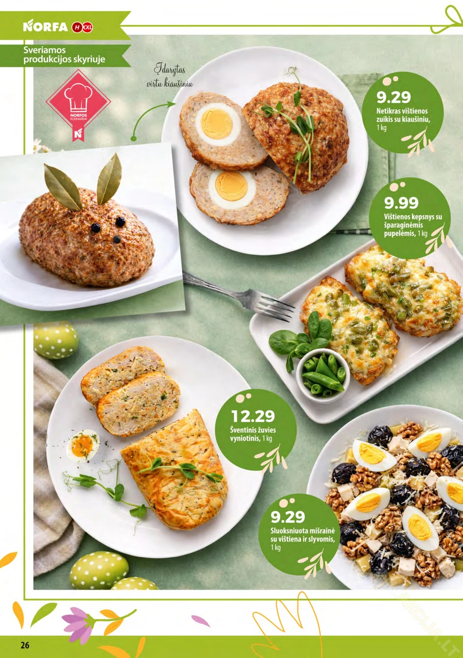 NORFA akcijų leidinys „Pavasaris švenčia!“ puslapis 26