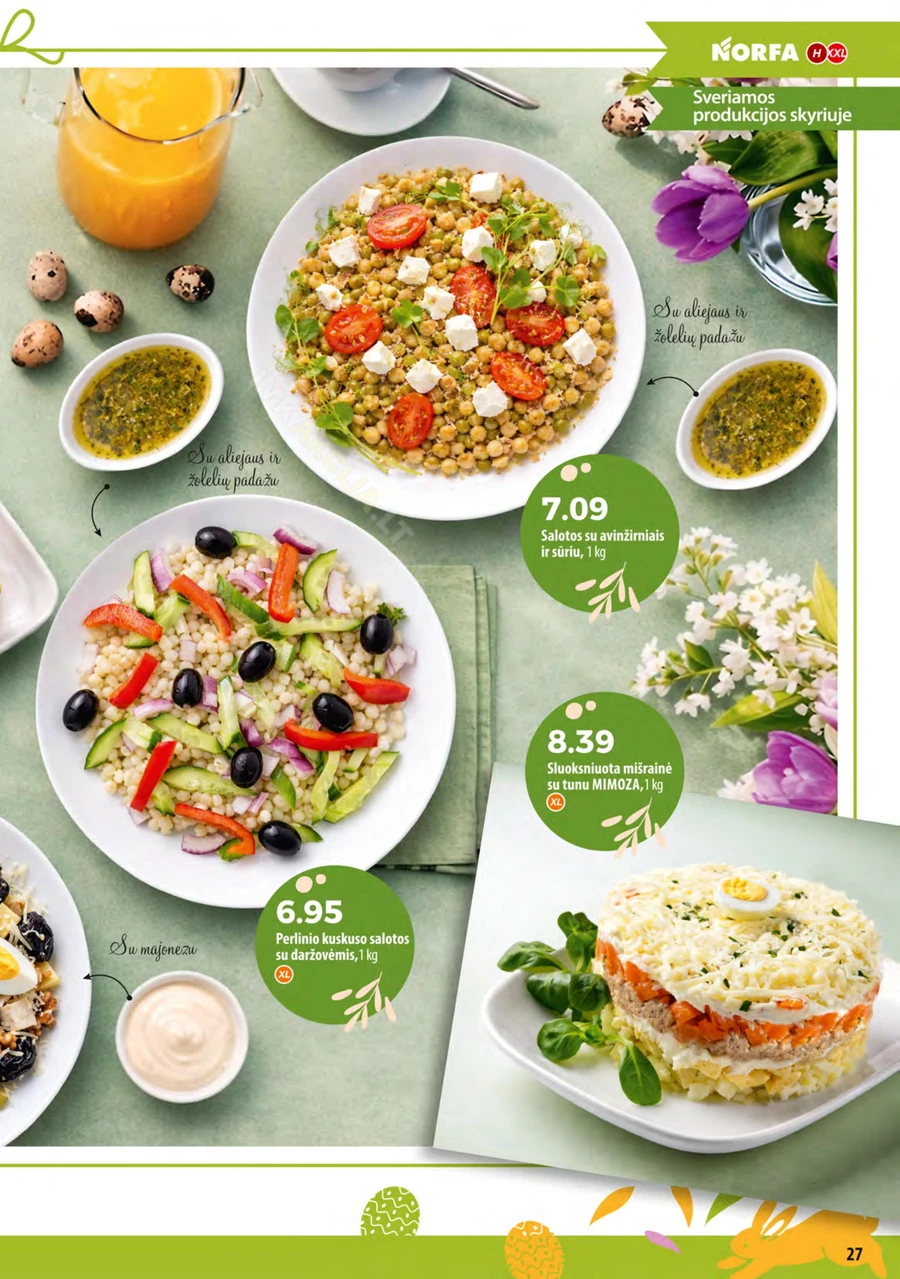 NORFA akcijų leidinys „Pavasaris švenčia!“ puslapis 27
