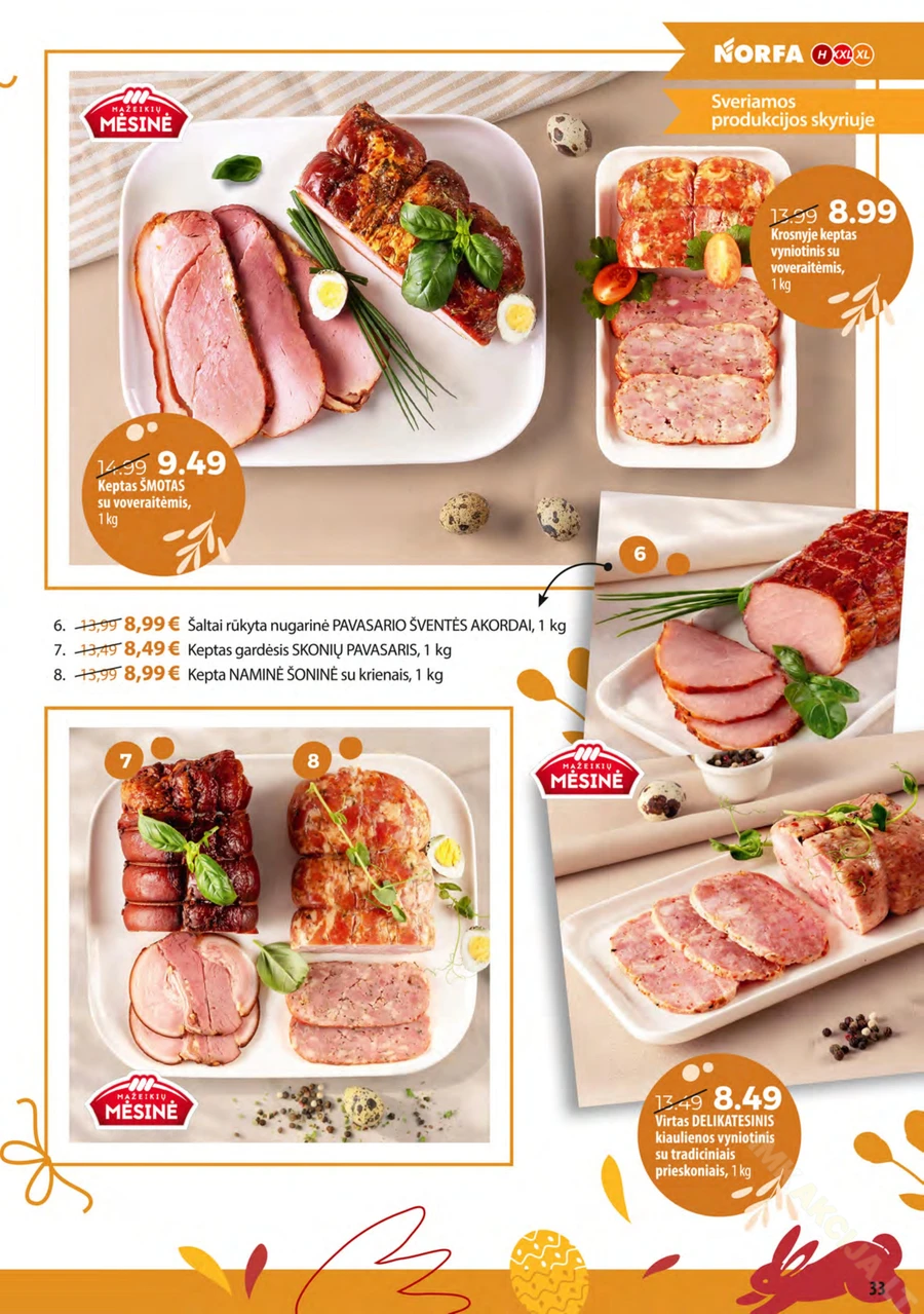 NORFA akcijų leidinys „Pavasaris švenčia!“ puslapis 33