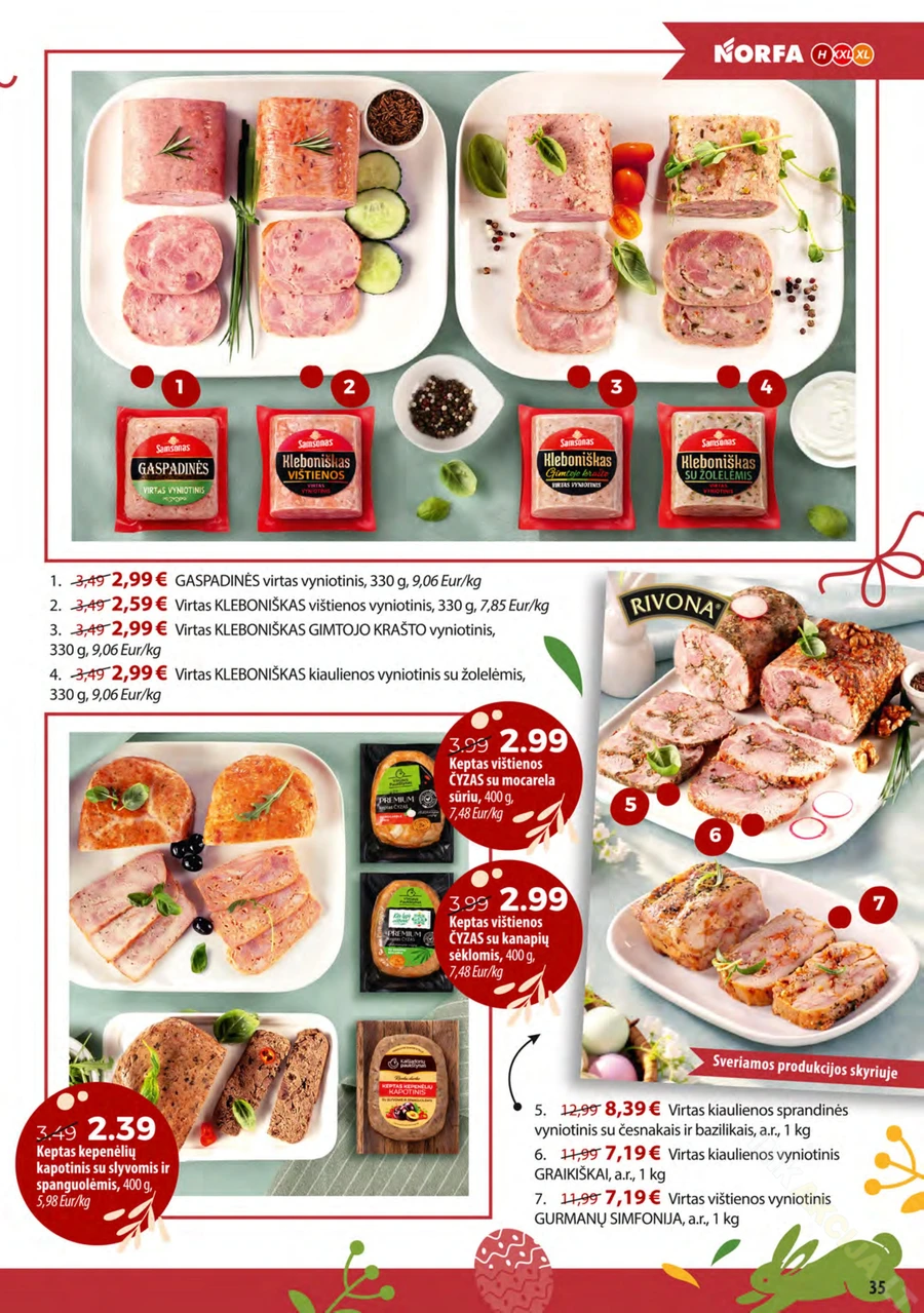 NORFA akcijų leidinys „Pavasaris švenčia!“ puslapis 35