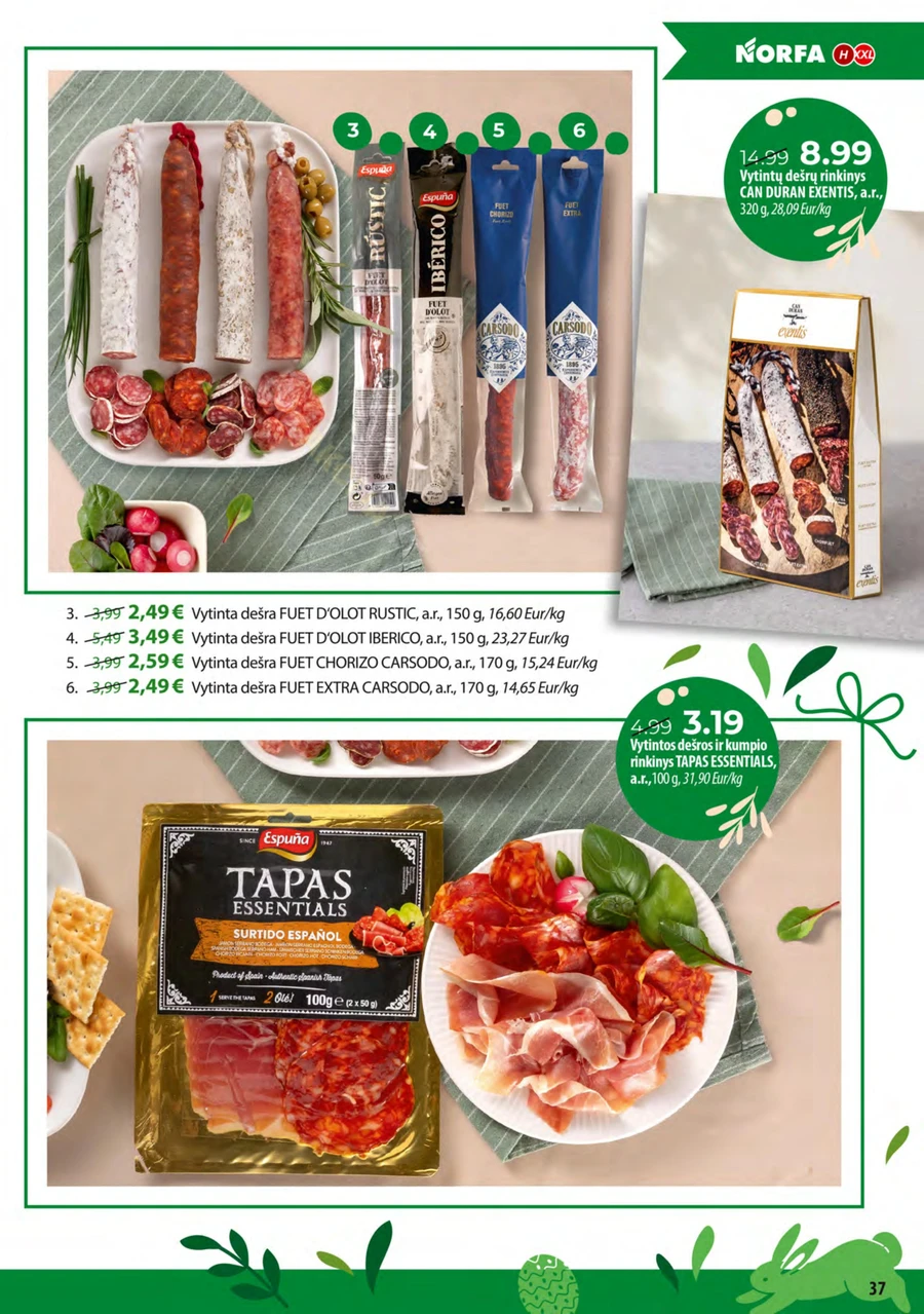 NORFA akcijų leidinys „Pavasaris švenčia!“ puslapis 37