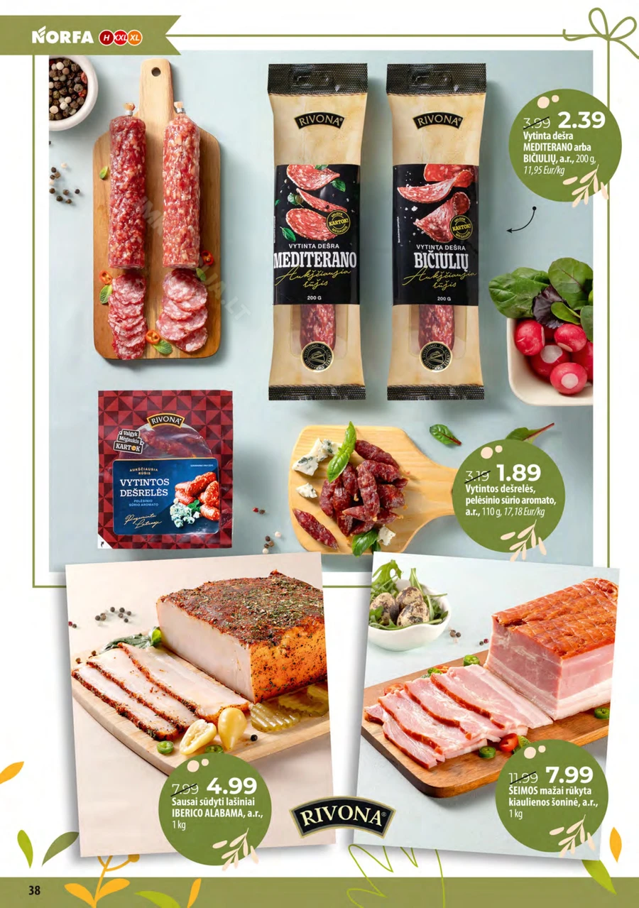 NORFA akcijų leidinys „Pavasaris švenčia!“ puslapis 38