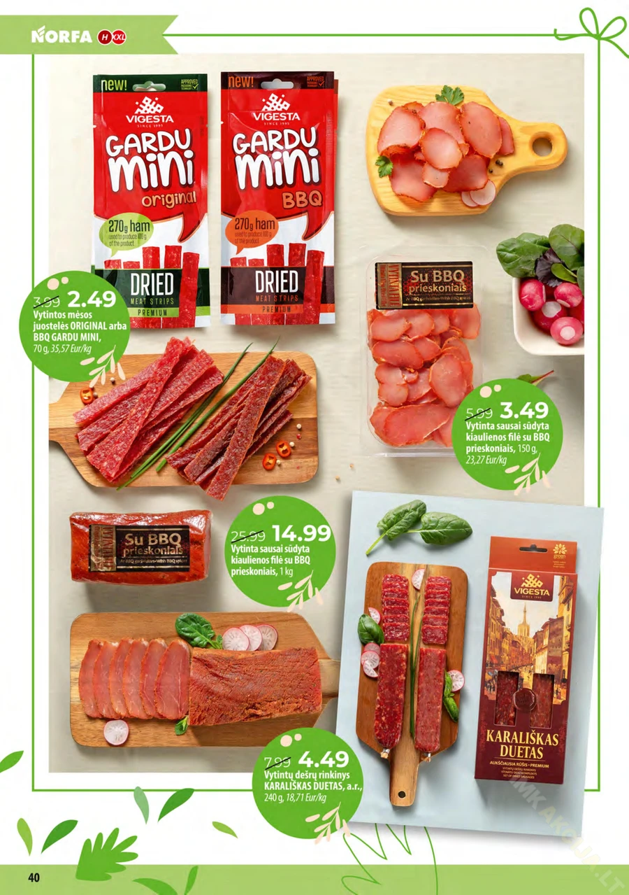 NORFA akcijų leidinys „Pavasaris švenčia!“ puslapis 40