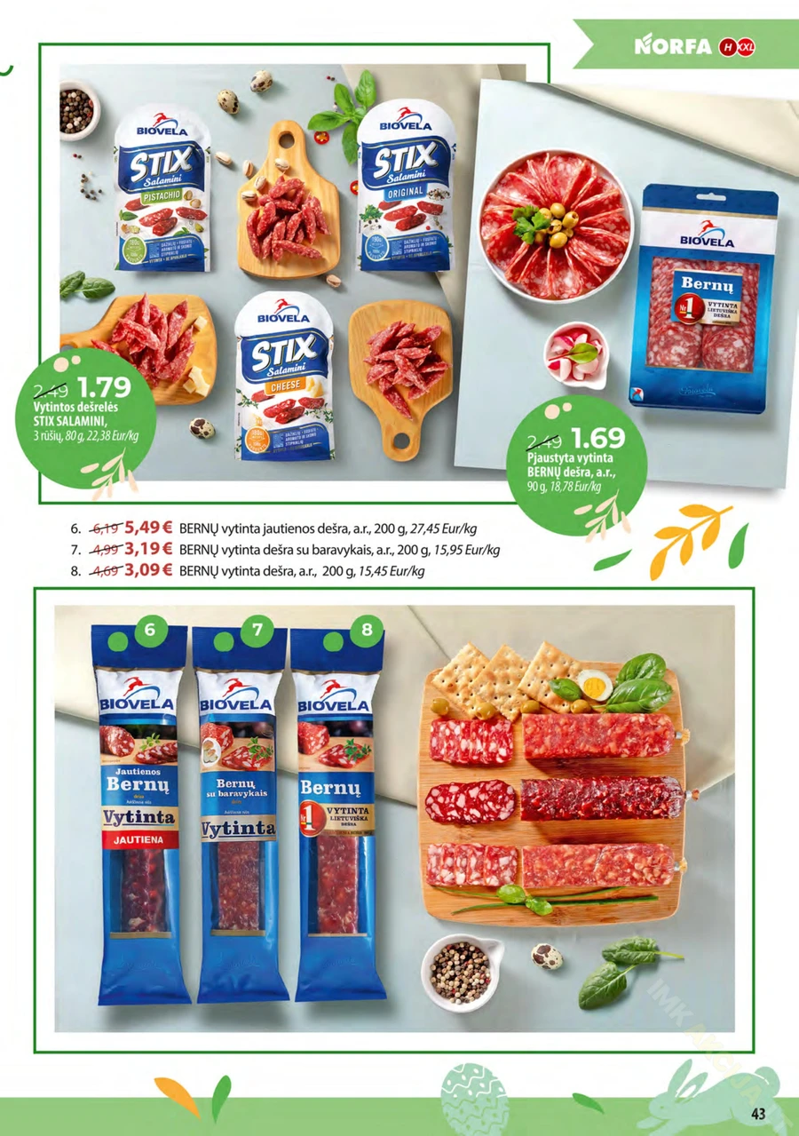 NORFA akcijų leidinys „Pavasaris švenčia!“ puslapis 43